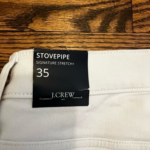 J. Crew | NWT | Women’s | Stovepipe Straight |‎  Jean | Stretch+ | White | 35 - Picture 6 of 7